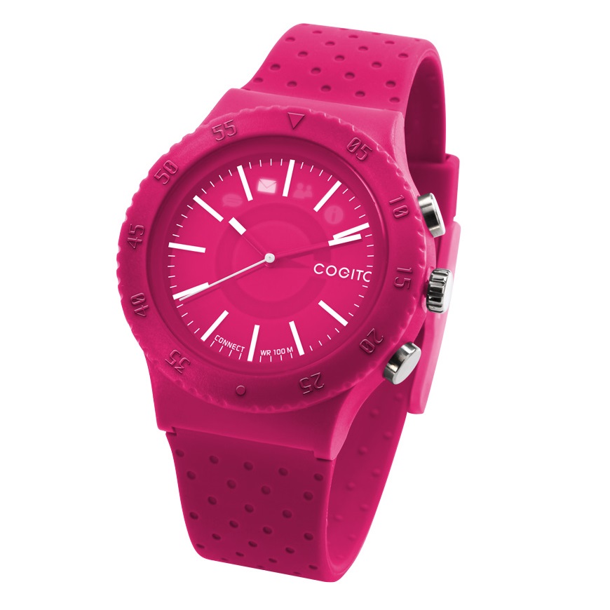 COGITO Pop Fashion Connected Watch - Raspberry Crush 