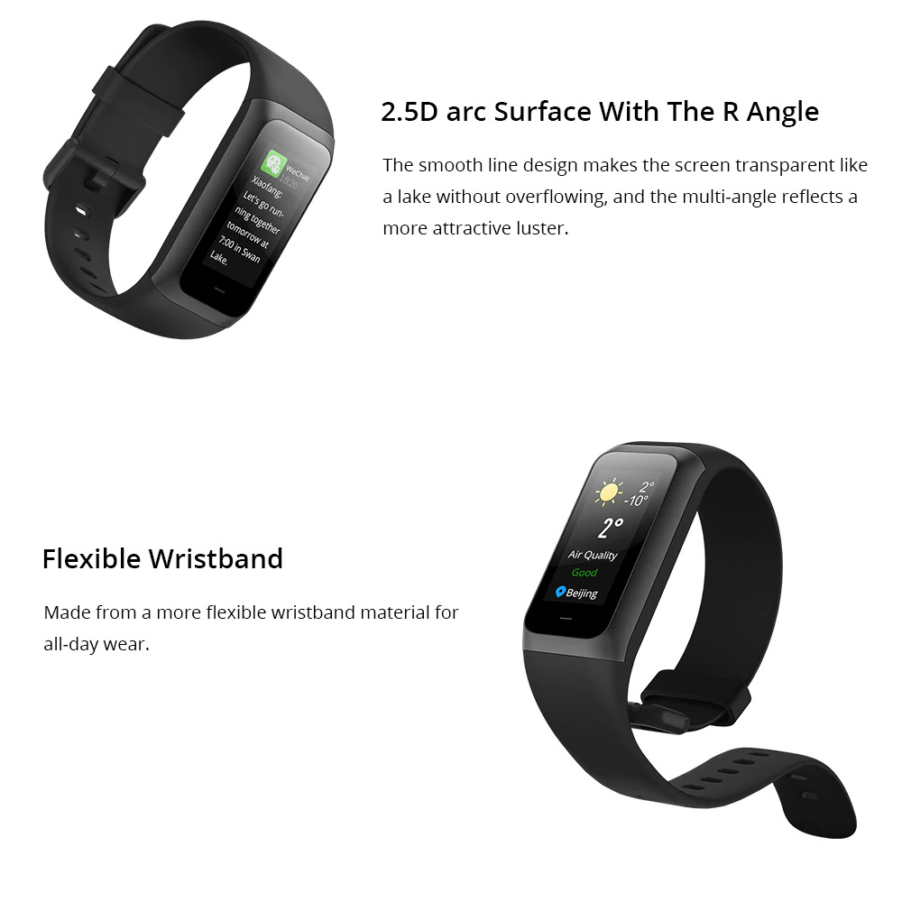 Gambar produk Xiaomi Huami Amazfit Band Cor 2 Sport Smartwatch Heart Rate Monitor Waterproof