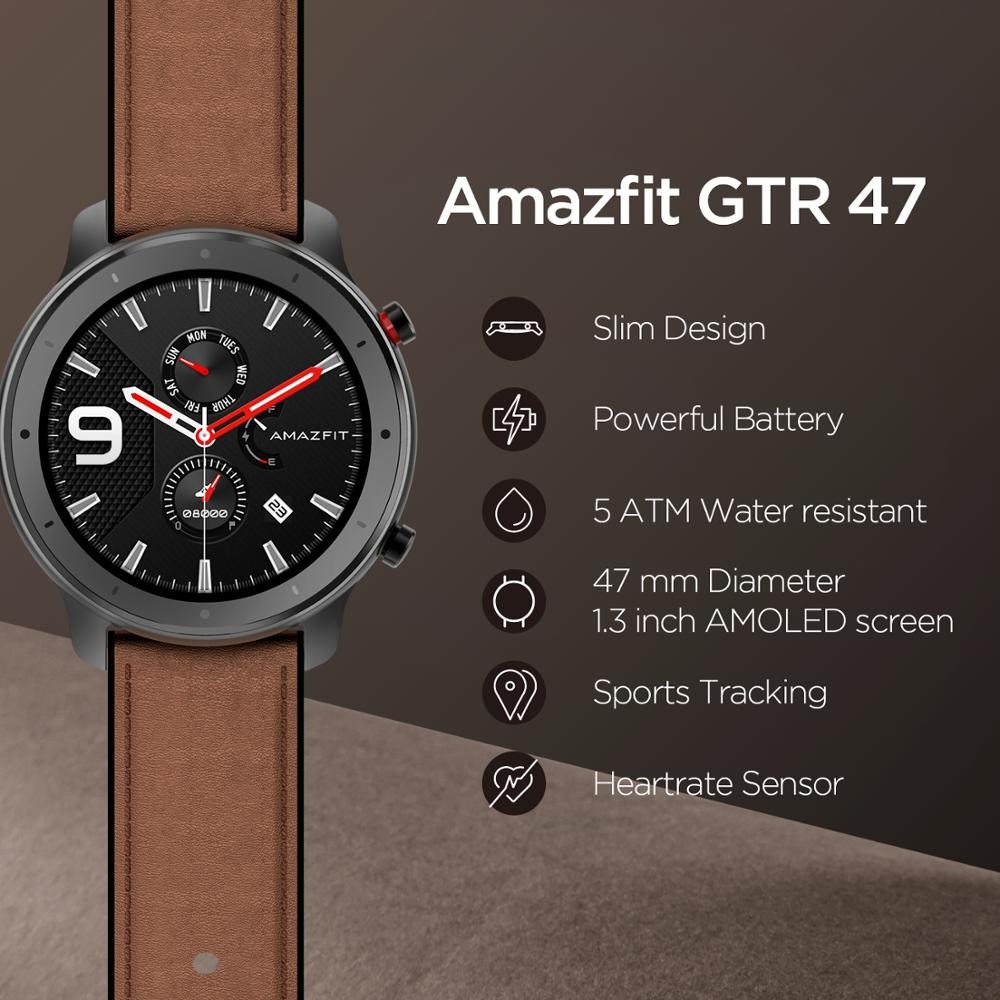 Xiaomi Amazfit GTR Sport Smartwatch Bluetooth 5.0 47mm