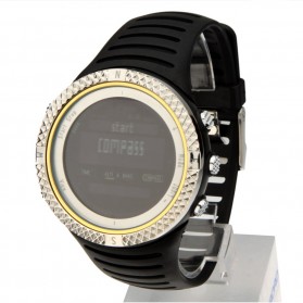 Spovan FX801 Waterproof Sport Watch for Outdoor Traveling - Silver - 1