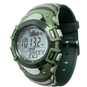 Spovan FX704 Sport Watch for Fishing Forecast Outdoor Traveling - Green - 1