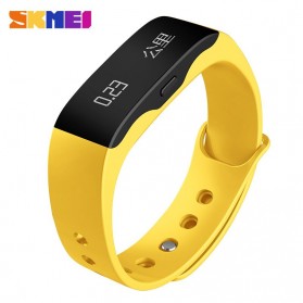 SKMEI Jam Tangan OLED Gelang Smartwatch Fitness Notification - L28T - Yellow - 1