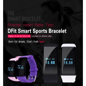 SKMEI Smartwatch Wristband LED - D21 - Pink - 3