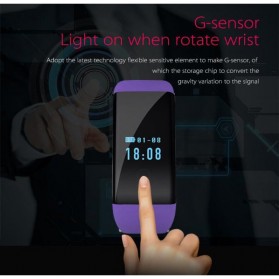 SKMEI Smartwatch Wristband LED - D21 - Pink - 4