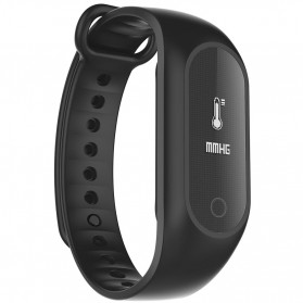 SKMEI Jam Tangan LED Gelang Fitness Tracker - B15S-D - Black - 1