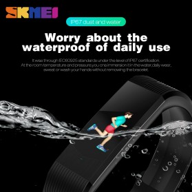 SKMEI Jam Tangan LED Gelang Fitness Tracker - B30 - Black - 4