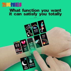 SKMEI Jam Tangan LED Gelang Fitness Tracker - B30 - Black - 5