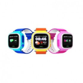 SKMEI Kids Monitoring Smartwatch LCD Screen with GPS + SOS Function - Q90 - Yellow