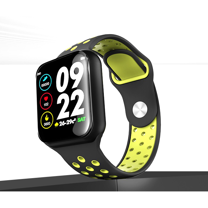 SKMEI Smartwatch Sport Fitness Tracker Heart Rate Blood Oxygen - F8 - Green  - JakartaNotebook.com