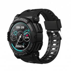 SKMEI BOZLUN Smartwatch Sport Fitness Tracker Heart Rate - W51 - Black