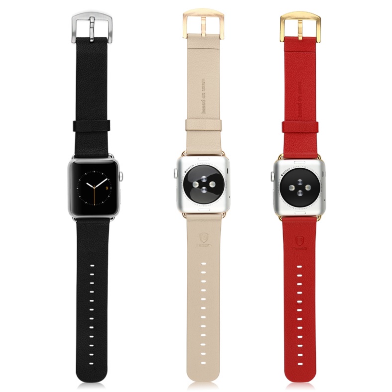 Baseus Mingshi Series Real Leather Band for Apple Watch 
