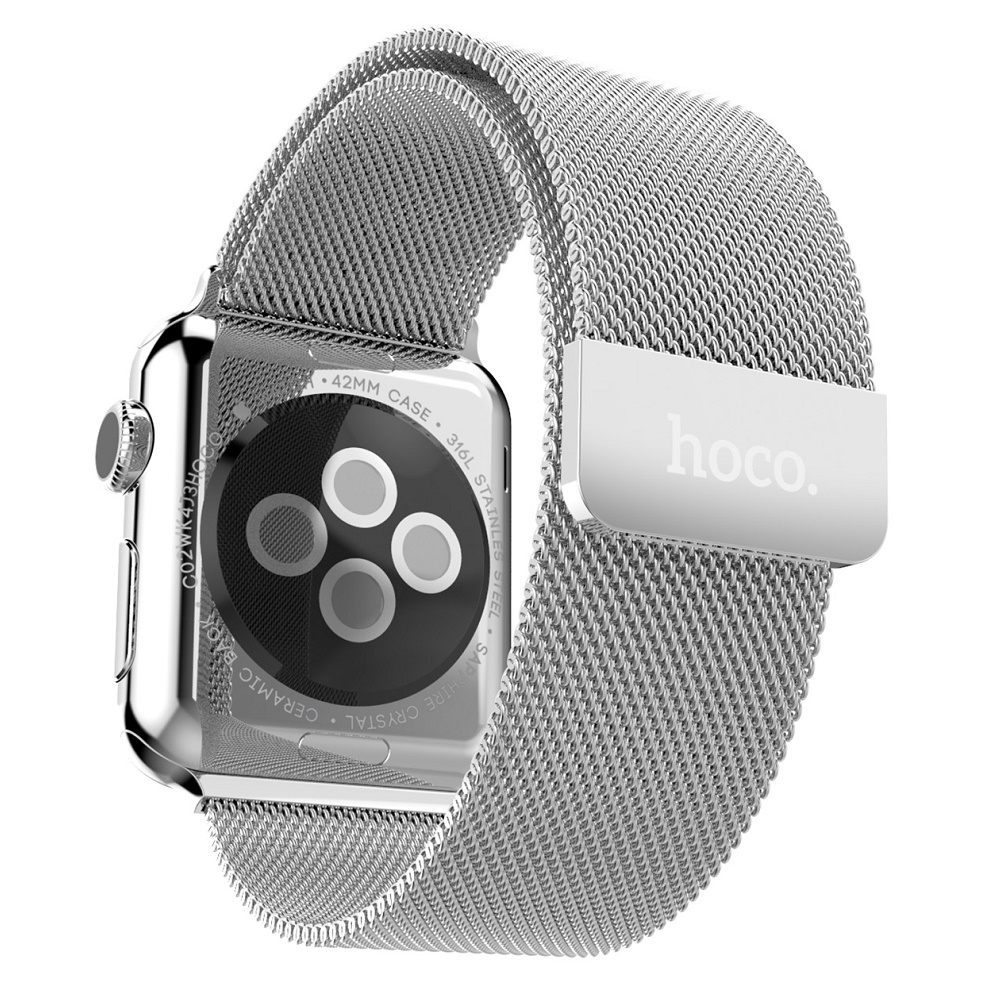 Hoco apple watch series 2 1 stainless steel strap 38mm silver hoco apple watch series 2 1 stainless steel strap 38mm silver When launched