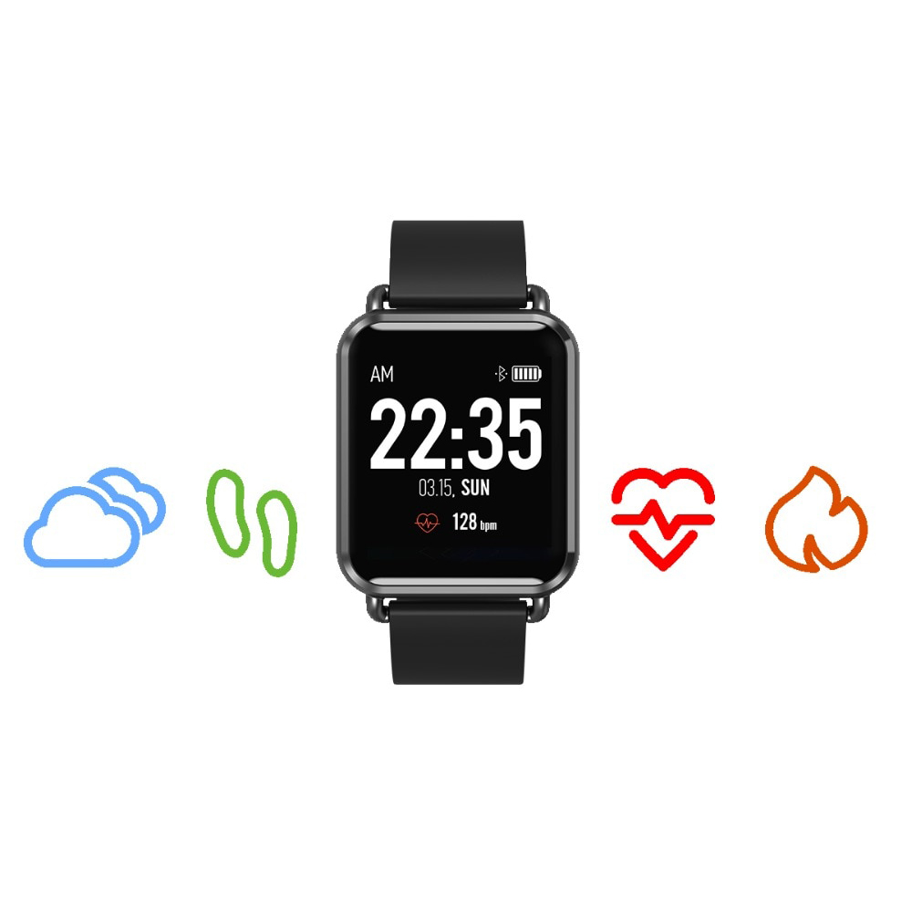 x2 android ios sports smartwatch with fitness tracker