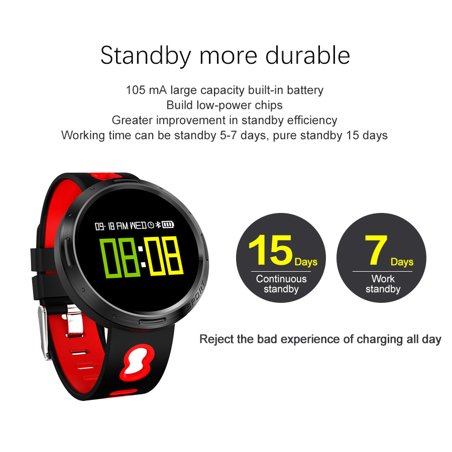 x2 android ios sports smartwatch with fitness tracker