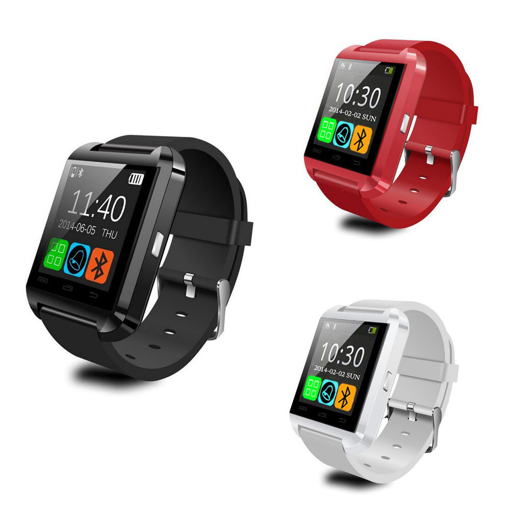 U8 Smartwatch for iOS and Android - Black 
