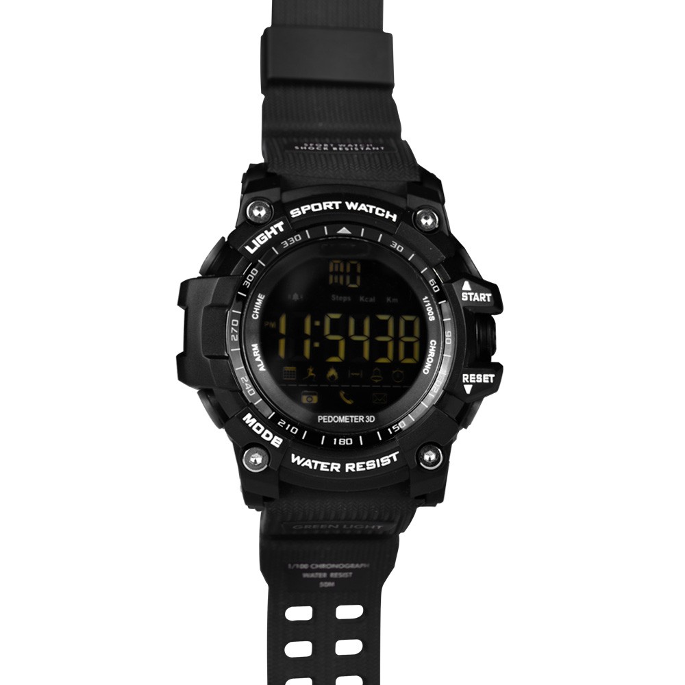 XWatch Smartwatch Olahraga Waterproof Black JakartaNotebookcom