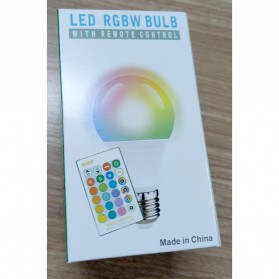 TaffLED Lampu Bohlam RGB dengan Remote Control E27 3W - B2 - White - 7