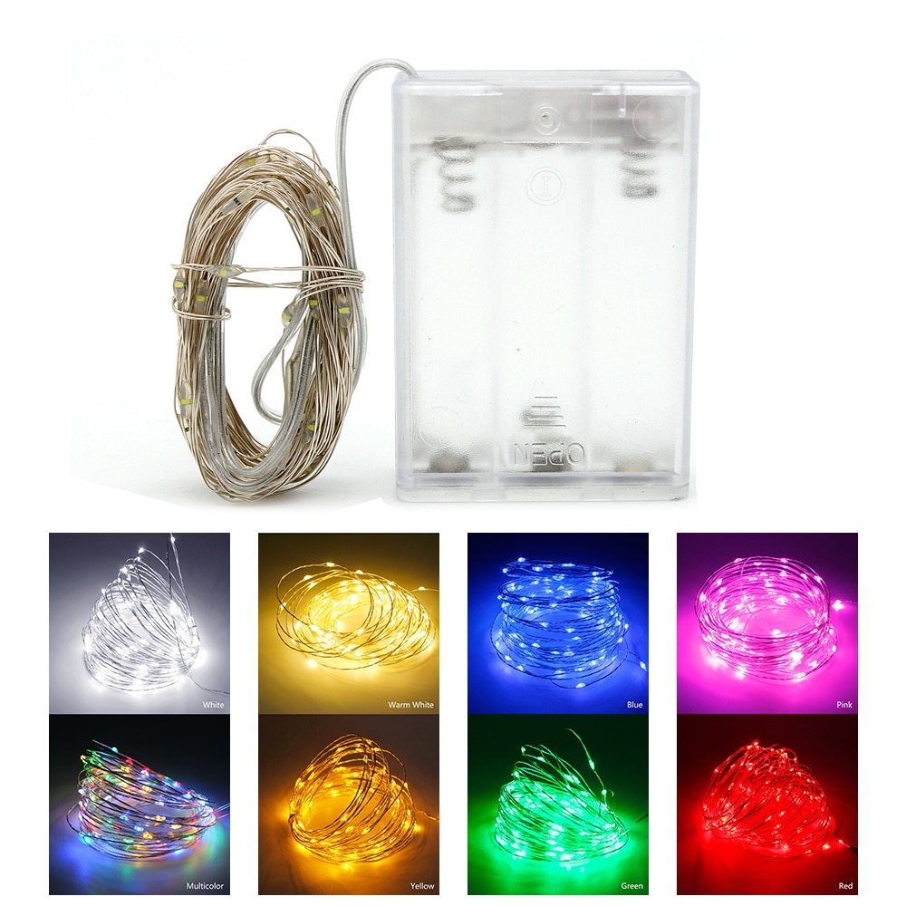  Lampu Hias String Portable 100 LED 4 5V 10 Meters XD001 