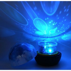 Newstyle Lampu Proyektor  LED Night Light Model Constellation - NL-USB - Black - 2