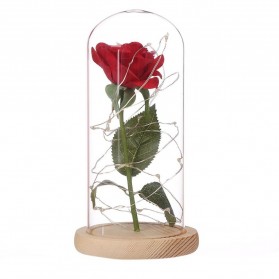 TaffLED Bunga Mawar Lampu LED Dekorasi Beauty and The Beast Rose - AC01 - 4