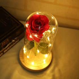 TaffLED Bunga Mawar Lampu LED Dekorasi Beauty and The Beast Rose - AC01 - Multi-Color - 3