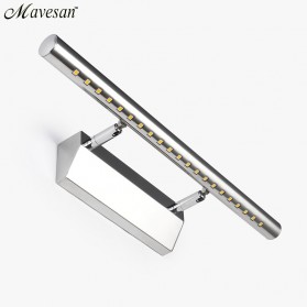 MAVESAN Lampu Hias Dinding LED Minimalis Aluminium 5 W 40 CM - MSL020 - Warm White