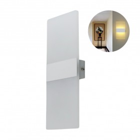 TaffLED Lampu Hias Dinding LED Corridor Light 6W 3000K Warm White 29 x 11 cm - F0011 - White