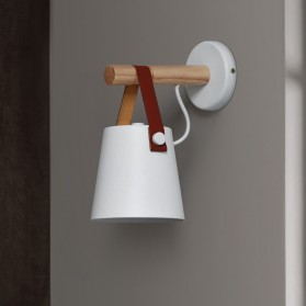 TaffLED Cover Lampu Hias Dinding Nordic Living Room Light E27 - F215 - White
