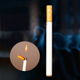 OLOEY Korek Api Gas Lighter Desain Rokok Filter - XM19 - White