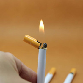 OLOEY Korek Api Gas Lighter Desain Rokok Filter - XM19 - White - 8