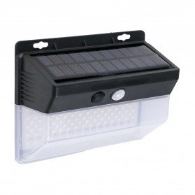 Woopower Lampu Solar Panel Sensor Gerak Outdoor Waterproof 206 LED 1 PCS - XF-2026 - Black - 1