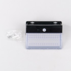 Woopower Lampu Solar Panel Sensor Gerak Outdoor Waterproof 206 LED 1 PCS - XF-2026 - Black - 9
