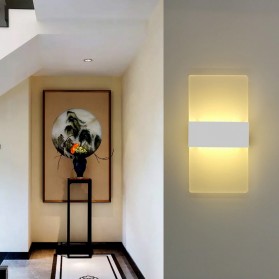 TaffLED Lampu Hias Dinding LED Corridor Light 6W 3000K Warm White 22 x 11 cm - F0011 - White