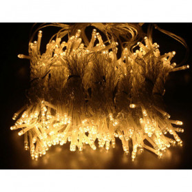 TaffLED Lampu Gorden Dekorasi Wedding Fairy Light 3x3 Meter 300 LED - 300L - Warm White - 5