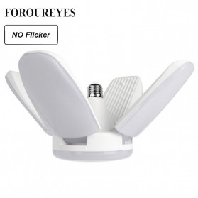 Foroureyes Lampu Bohlam LED Bulb Fan Blade E27 6500K 60W - KK-2560 - White - 2