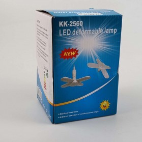Foroureyes Lampu Bohlam LED Bulb Fan Blade E27 6500K 60W - KK-2560 - White - 10