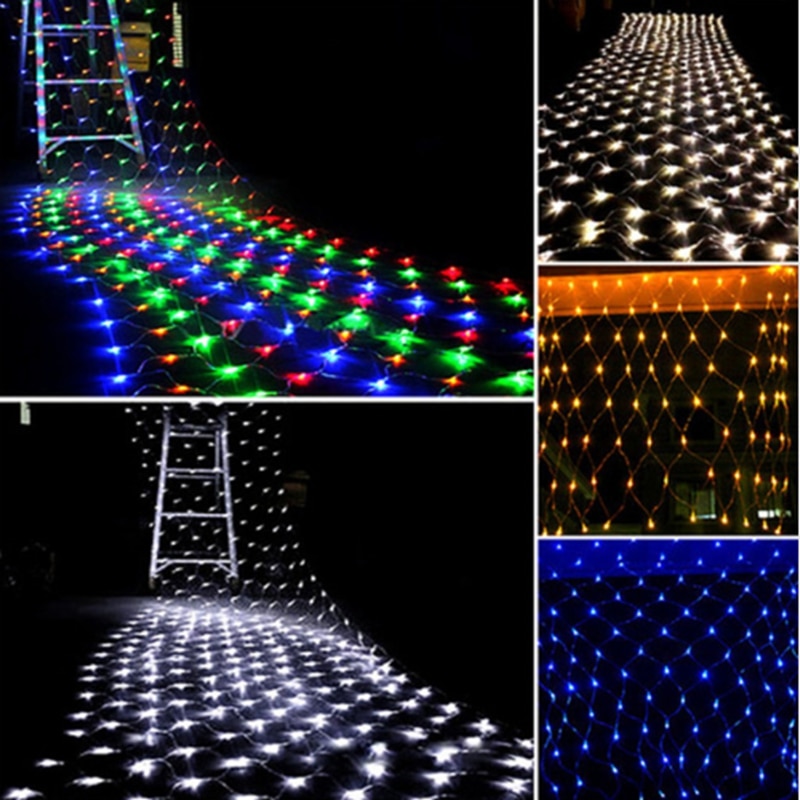 Laimanice Lampu Hias Dekorasi  Taman Model Jaring LED 3  x  2 