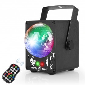 CAIYUE Proyektor Laser LED Lampu Disco DJ Party Lights 60 Patterns - M-RGB-60A - Black