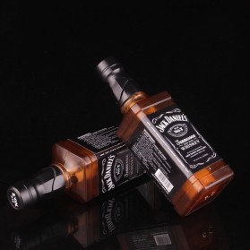OLOEY Korek Api Gas Lighter Desain Botol Whiskey Jack Daniels - L1170 - Black - 4
