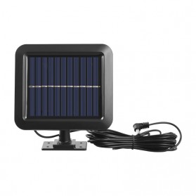 ZOYJITU Lampu Solar Sensor Gerak Outdoor Waterproof COB 120 LED - FX583 - Black - 5