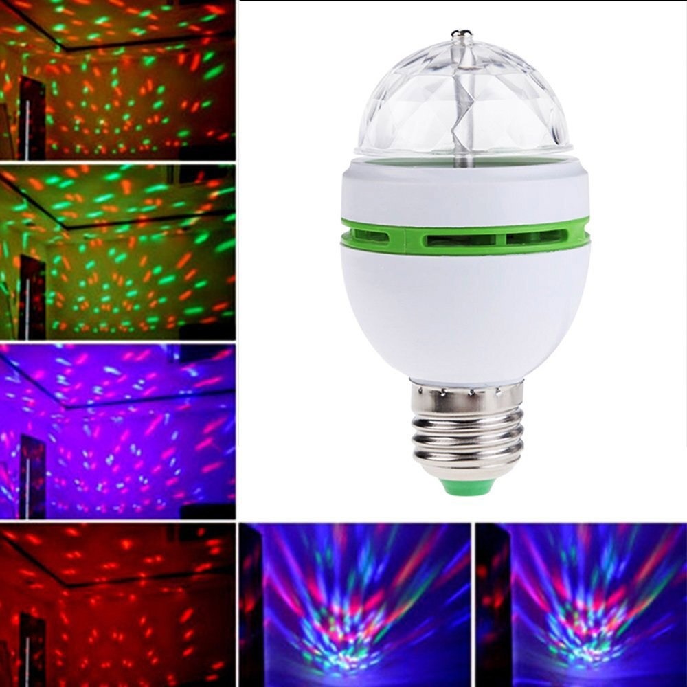 Ynl Lampu Bohlam Led Disko Rgb 3w Eclh Mix Color Jakartanotebook Com