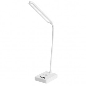 TaffLED Lampu Meja Belajar Desk Lamp 30 LED Rechargeable Battery T1901 - White