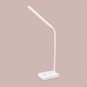 TaffLED Lampu Meja Belajar Desk Lamp 30 LED USB Version - T1901 - White