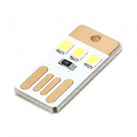 Lampu Belajar / Lampu USB - CozyLife Lampu LED Mini USB 3x2835 SMD Chip Cool White - CZ28 - White