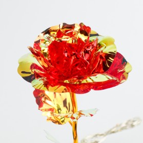TaffLED Bunga Mawar Lampu LED Dekorasi Black Illumination Rose - AC03 - Red - 3