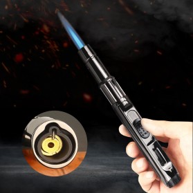 Korek Api & Aksesoris - BOREAL Korek Api Gas Turbo Jet Torch Lighter - K18 - Black
