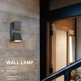 Winlams Lampu LED Dekorasi Rumah Outdoor Waterproof Warm White 6W - WD079 - Black