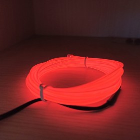 KEY-WIN Lampu Dekorasi LED Strip Flexible Neon Light 3 Meter - M05 - Red
