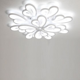 MINGKO Lampu LED Plafon Modern Ceiling Light 12 Heart - DF8039 - White