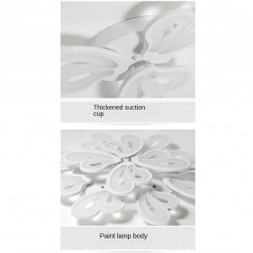 MINGKO Lampu LED Plafon Modern Ceiling Light 12 Heart - DF8039 - White - 4